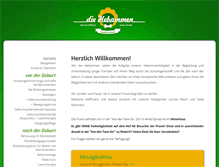 Tablet Screenshot of diehebammen.net